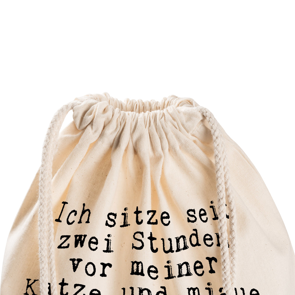 Sportbeutel Ich sitze seit zwei... Sportbeutel, Turnbeutel, Beutel, Sporttasche, Tasche, Stoffbeutel, Sportbeutel Kinder, Gymsack, Beutel Rucksack, Kleine Sporttasche, Sportzubehör, Turnbeutel Baumwolle, Spruch, Sprüche, lustige Sprüche, Weisheiten, Zitate, Spruch Geschenke, Spruch Sprüche Weisheiten Zitate Lustig Weisheit Worte