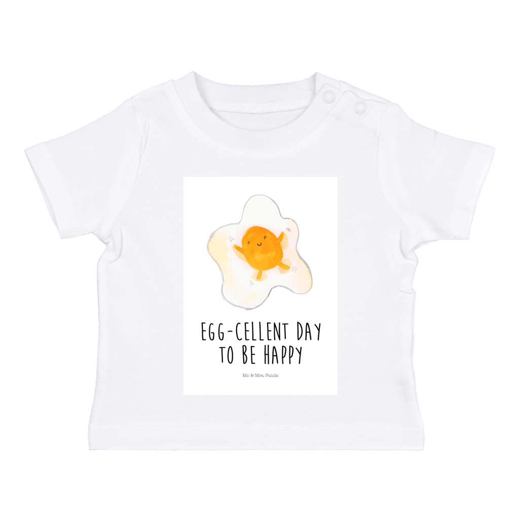 Organic Baby Shirt Spiegelei Ei Baby T-Shirt, Jungen Baby T-Shirt, Mädchen Baby T-Shirt, Shirt, Tiermotive, Gute Laune, lustige Sprüche, Tiere, Ei, Spiegelei, Schön, Tag, Glücklich, Liebe