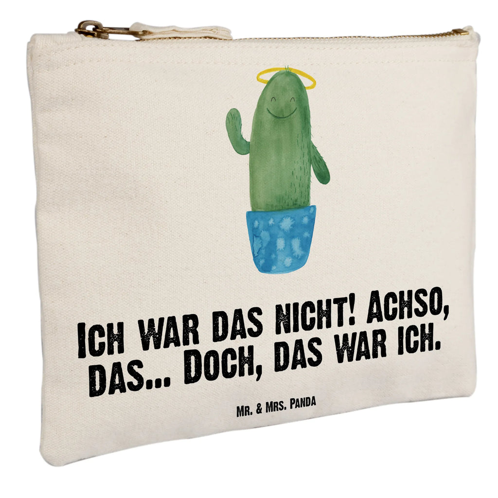 Schminktasche Kaktus Heilig Schminktasche, Kosmetiktasche, Kosmetikbeutel, Stiftemäppchen, Etui, Federmappe, Makeup, XXL, Schminketui, Kosmetiketui, Schlamperetui, Kaktus, Kakteen, frech, lustig, Kind, Eltern, Familie, Bruder, Schwester, Schwestern, Freundin, Heiligenschein