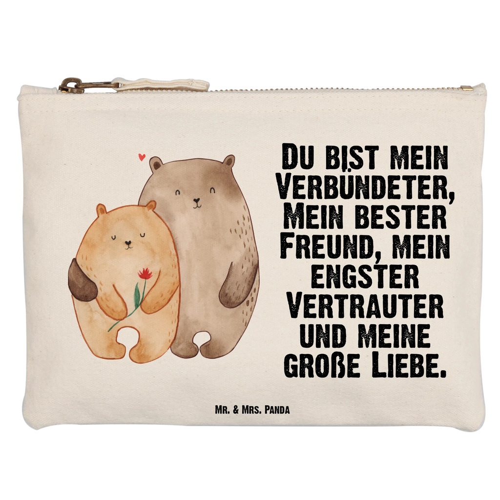 Schminktasche Bären Liebe Schminktasche, Kosmetiktasche, Kosmetikbeutel, Stiftemäppchen, Etui, Federmappe, Makeup, XXL, Schminketui, Kosmetiketui, Schlamperetui, Liebe, Partner, Freund, Freundin, Ehemann, Ehefrau, Heiraten, Verlobung, Heiratsantrag, Liebesgeschenk, Jahrestag, Hocheitstag, Verliebt, Verlobt, Verheiratet, Geschenk Freundin, Geschenk Freund, Liebesbeweis, Hochzeitstag, Geschenk Hochzeit, Bären, Bärchen, Bär