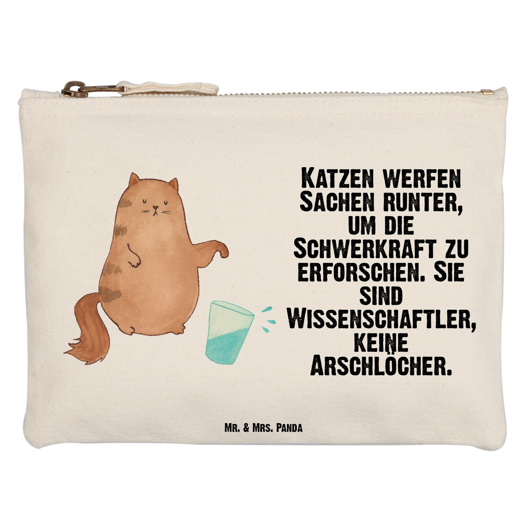 Schminktasche Katze Wasserglas Schminktasche, Kosmetiktasche, Kosmetikbeutel, Stiftemäppchen, Etui, Federmappe, Makeup, XXL, Schminketui, Kosmetiketui, Schlamperetui, Katze, Katzenmotiv, Katzenfan, Katzendeko, Katzenfreund, Katzenliebhaber, Katzenprodukte, Katzenartikel, Katzenaccessoires, Katzensouvenirs, Katzenliebhaberprodukte, Katzenmotive, Katzen, Kater, Mietze, Cat, Cats, Katzenhalter, Katzenbesitzerin, Haustier, Wasser, Glas