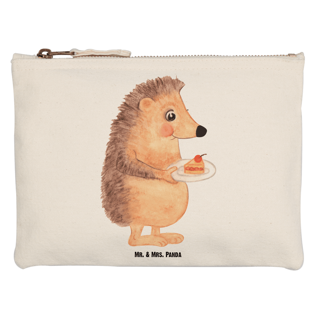 Schminktasche Igel Kuchenstück Schminktasche, Kosmetiktasche, Kosmetikbeutel, Stiftemäppchen, Etui, Federmappe, Makeup, XXL, Schminketui, Kosmetiketui, Schlamperetui, Tiermotive, Gute Laune, lustige Sprüche, Tiere, Igel, Essen Spruch, Kuchen, Backen Geschenk, Kuchen backen, Einladung Party, Geburtstagskuchen, Torte