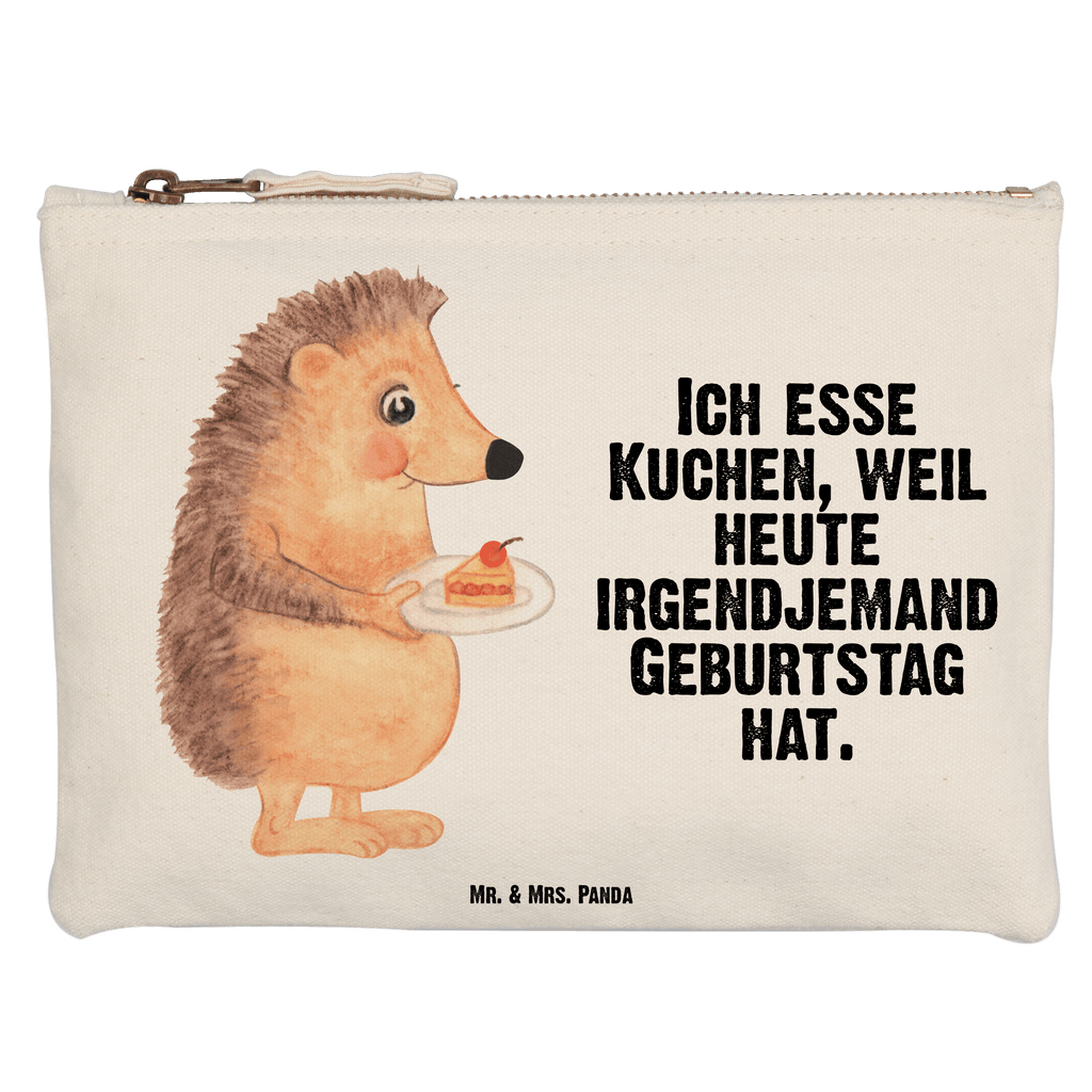 Schminktasche Igel Kuchenstück Schminktasche, Kosmetiktasche, Kosmetikbeutel, Stiftemäppchen, Etui, Federmappe, Makeup, XXL, Schminketui, Kosmetiketui, Schlamperetui, Tiermotive, Gute Laune, lustige Sprüche, Tiere, Igel, Essen Spruch, Kuchen, Backen Geschenk, Kuchen backen, Einladung Party, Geburtstagskuchen, Torte