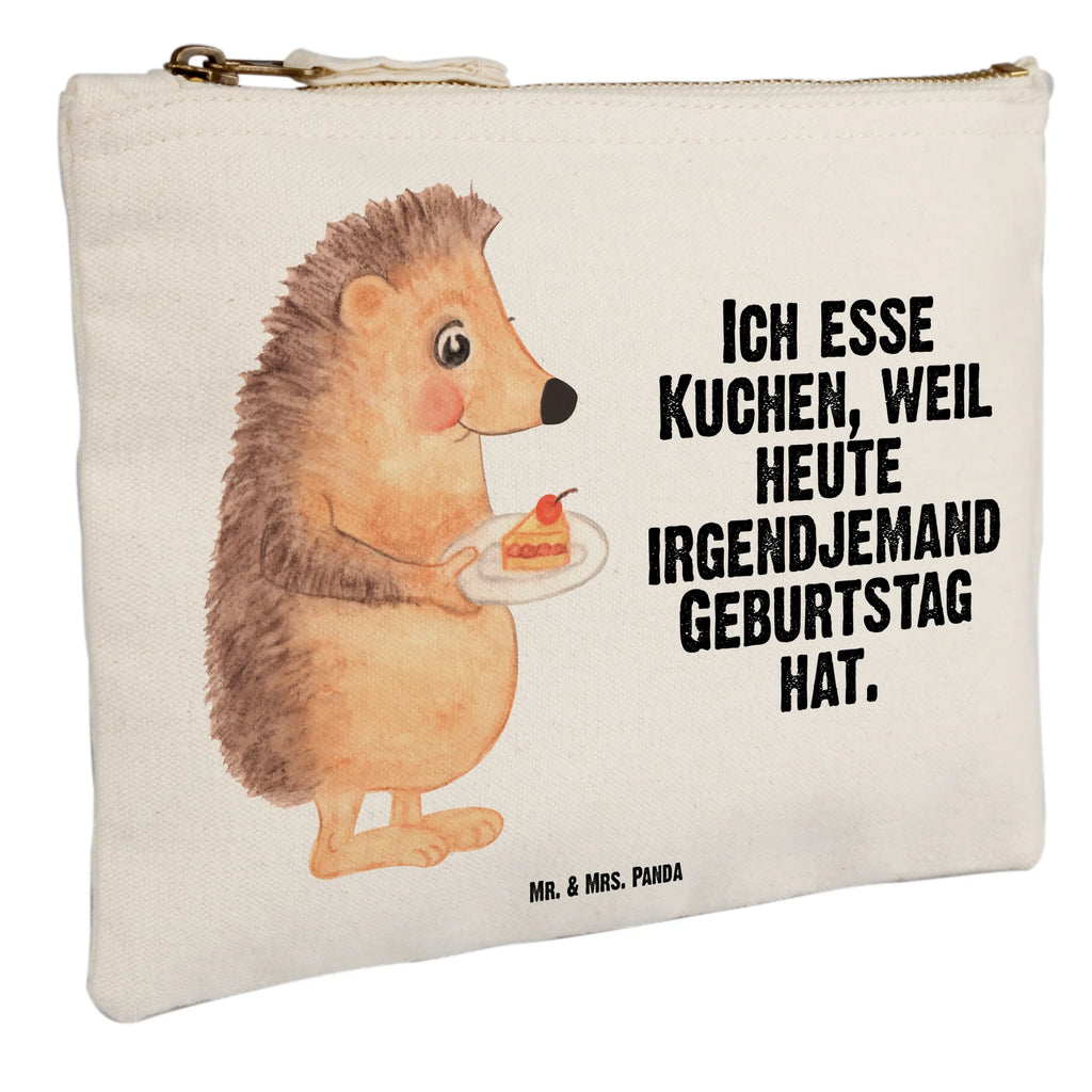 Schminktasche Igel Kuchenstück Schminktasche, Kosmetiktasche, Kosmetikbeutel, Stiftemäppchen, Etui, Federmappe, Makeup, XXL, Schminketui, Kosmetiketui, Schlamperetui, Tiermotive, Gute Laune, lustige Sprüche, Tiere, Igel, Essen Spruch, Kuchen, Backen Geschenk, Kuchen backen, Einladung Party, Geburtstagskuchen, Torte