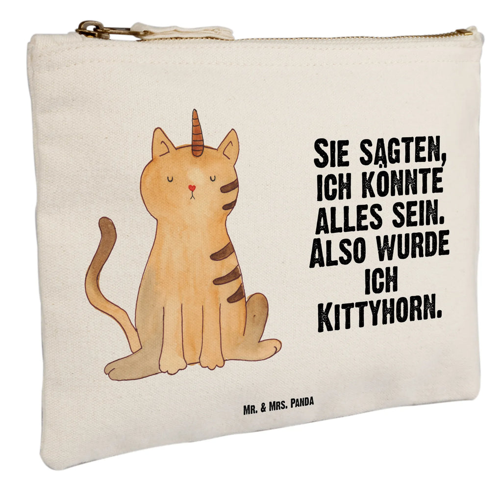 Schminktasche Einhorn Katze Schminktasche, Kosmetiktasche, Kosmetikbeutel, Stiftemäppchen, Etui, Federmappe, Makeup, XXL, Schminketui, Kosmetiketui, Schlamperetui, Einhorn, Einhörner, Einhorn Deko, Pegasus, Unicorn, Katzer, Mieze, Regenbogen, Glitzer, Einhornpower, Erwachsenwerden, Katze, Katzenhorn, Einhornkatze, Kittyhorn