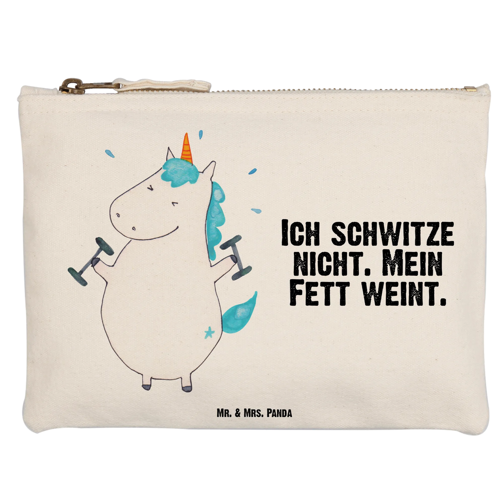 Schminktasche Einhorn Fitness Schminktasche, Kosmetiktasche, Kosmetikbeutel, Stiftemäppchen, Etui, Federmappe, Makeup, XXL, Schminketui, Kosmetiketui, Schlamperetui, Einhorn, Einhörner, Einhorn Deko, Pegasus, Unicorn, Gym, Fitness, Fitnessstudio, Diät, Abnehmen, Sport, Pumpen, Geräte, Sixpack