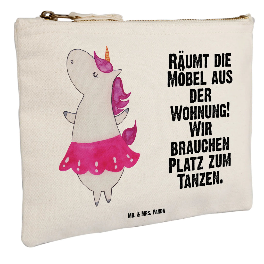 Schminktasche Einhorn Ballerina Schminktasche, Kosmetiktasche, Kosmetikbeutel, Stiftemäppchen, Etui, Federmappe, Makeup, XXL, Schminketui, Kosmetiketui, Schlamperetui, Einhorn, Einhörner, Einhorn Deko, Pegasus, Unicorn, Tanzen, Ballerina, Party, Wohnung, Spaß, Feiern, Geburtstag, Tänzerin, Lebenslust, Lebensfreude