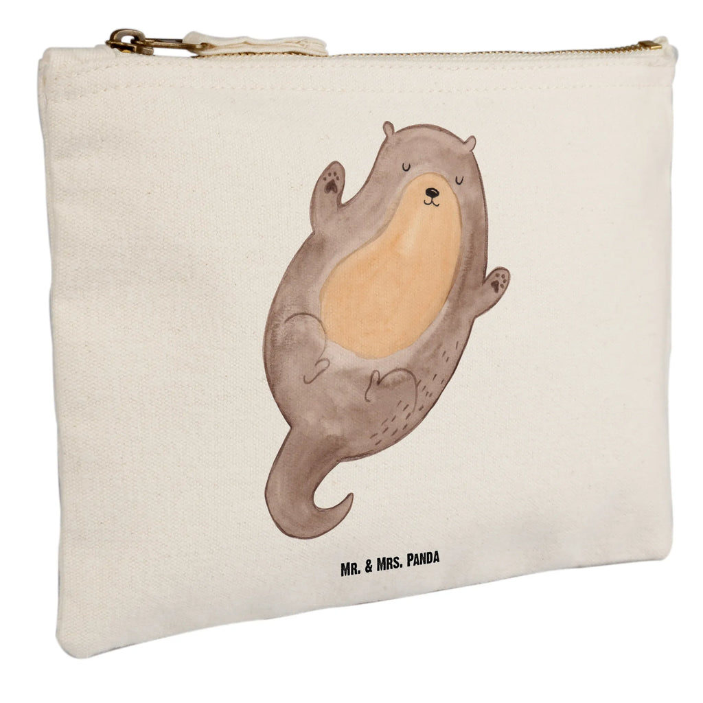 Schminktasche Otter Umarmen Schminktasche, Kosmetiktasche, Kosmetikbeutel, Stiftemäppchen, Etui, Federmappe, Makeup, XXL, Schminketui, Kosmetiketui, Schlamperetui, Otter, Fischotter, Seeotter, Otter Seeotter See Otter