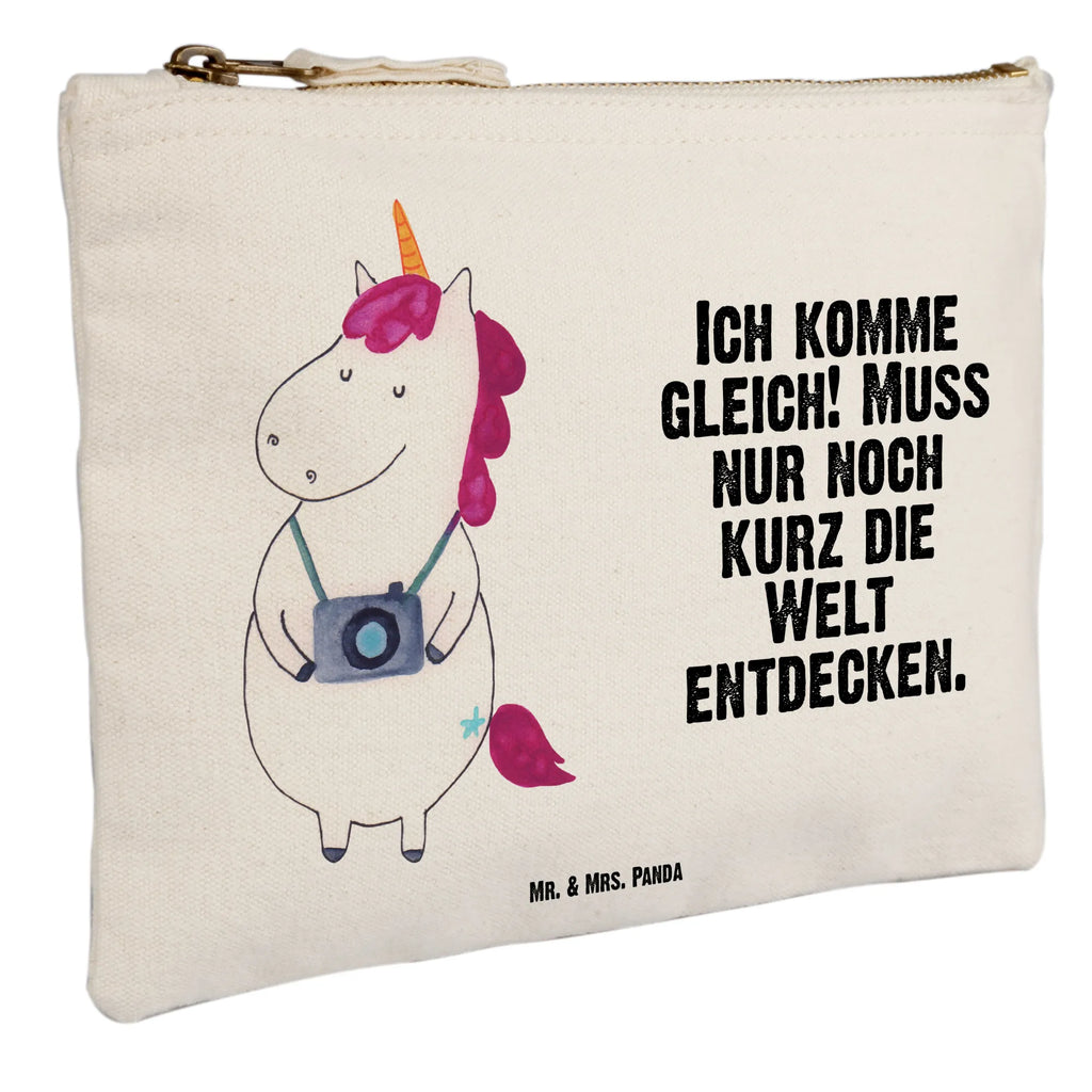 Schminktasche Einhorn Fotograf Schminktasche, Kosmetiktasche, Kosmetikbeutel, Stiftemäppchen, Etui, Federmappe, Makeup, XXL, Schminketui, Kosmetiketui, Schlamperetui, Einhorn, Einhörner, Einhorn Deko, Pegasus, Unicorn, Fotograf, Fotografie, Kamera, Reisen, Weltreise, Weltenbummler, Urlaub, Tourist, Kurztrip, Reise, Städtereise