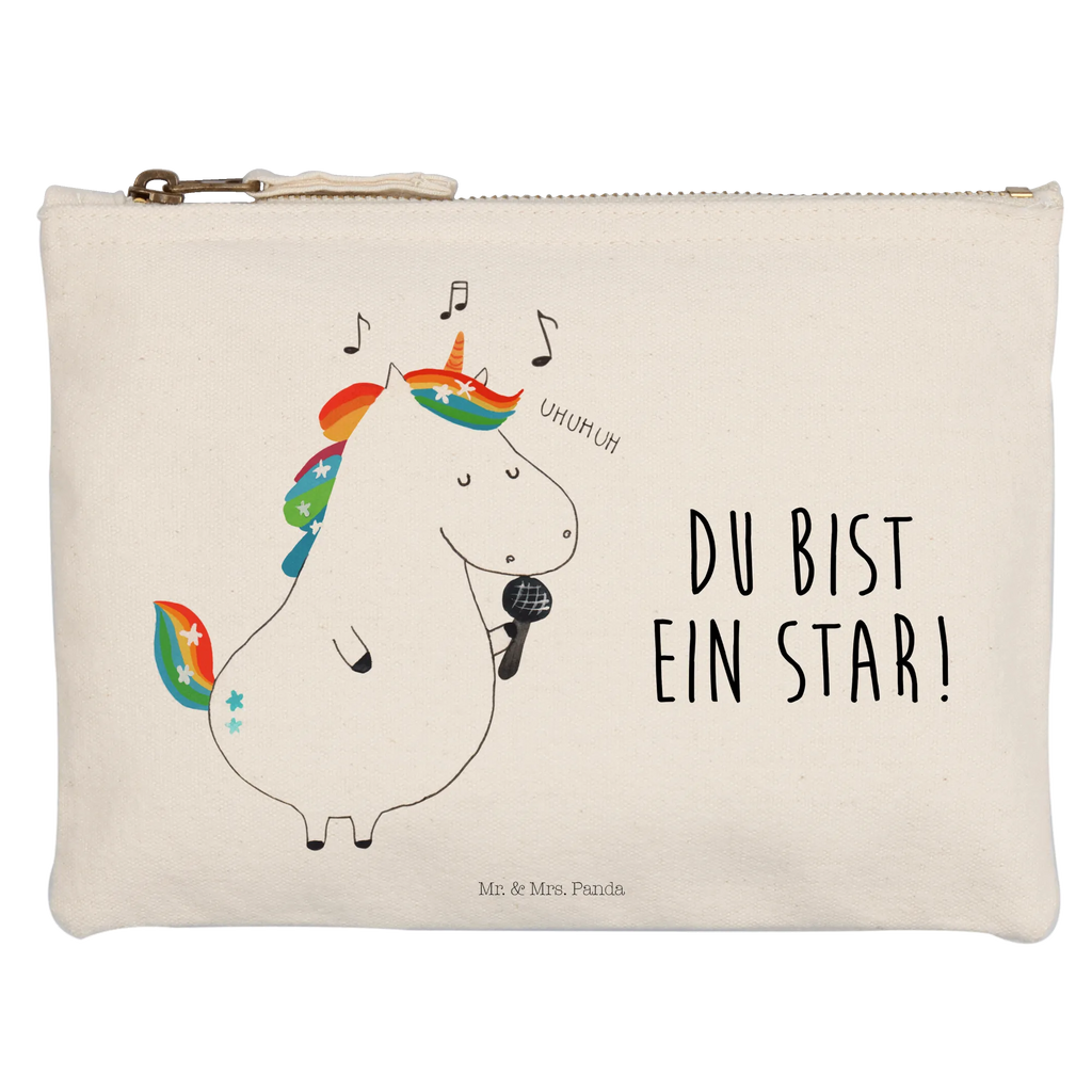 Schminktasche Einhorn Sänger Schminktasche, Kosmetiktasche, Kosmetikbeutel, Stiftemäppchen, Etui, Federmappe, Makeup, XXL, Schminketui, Kosmetiketui, Schlamperetui, Einhorn, Einhörner, Einhorn Deko, Pegasus, Unicorn, Glitzer, Konfetti, Party, Geburtstag, Feier, Fest, Disco, Sängerin, Sänger, Freundin