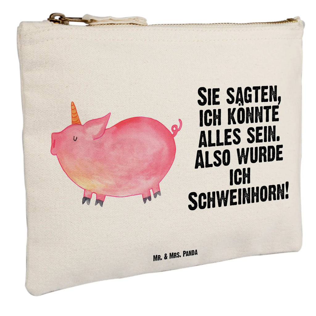 Schminktasche Einhorn Schweinhorn Schminktasche, Kosmetiktasche, Kosmetikbeutel, Stiftemäppchen, Etui, Federmappe, Makeup, XXL, Schminketui, Kosmetiketui, Schlamperetui, Einhorn, Einhörner, Einhorn Deko, Pegasus, Unicorn, Party, Spaß, Schwein, Schweinhorn, Bauer, witzig. lustig, Spruch, geschenk, Pig, Piggy, funny, english, englisch