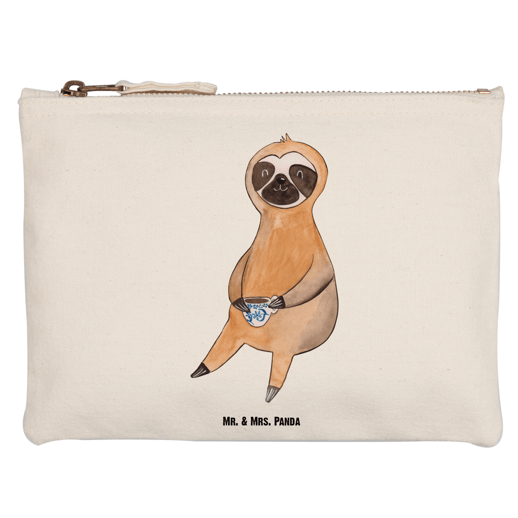 Schminktasche Faultier Kaffee Schminktasche, Kosmetiktasche, Kosmetikbeutel, Stiftemäppchen, Etui, Federmappe, Makeup, XXL, Schminketui, Kosmetiketui, Schlamperetui, Faultier, Faultier Geschenk, Faultier Deko, Faultiere, faul, Lieblingstier, Kaffee, erster Kaffee, Morgenmuffel, Frühaufsteher, Kaffeetasse, Genießer, Coffee, Kaffeegetränk