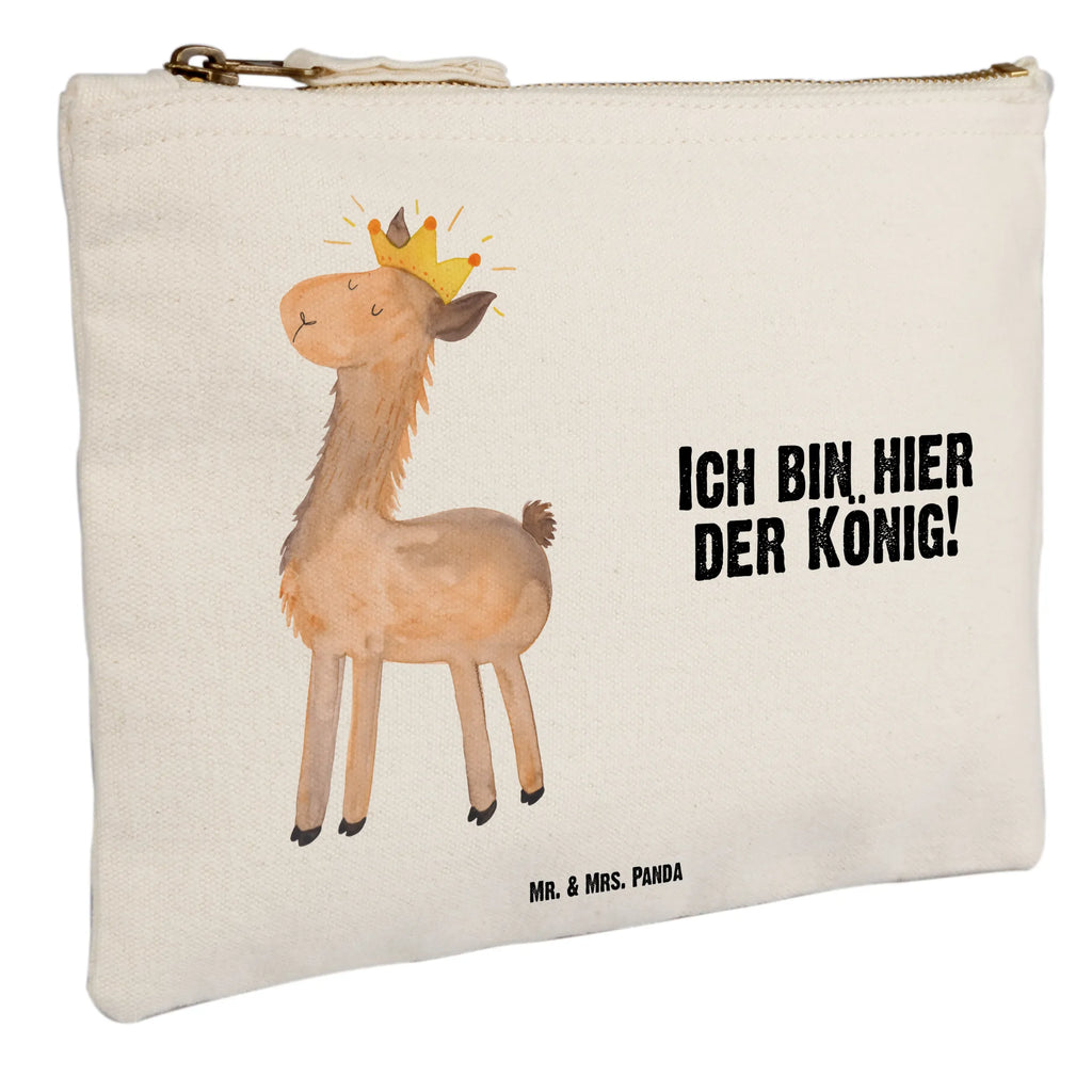 Schminktasche Lama König Schminktasche, Kosmetiktasche, Kosmetikbeutel, Stiftemäppchen, Etui, Federmappe, Makeup, XXL, Schminketui, Kosmetiketui, Schlamperetui, Lama, Alpaka, Lamas, König, Königin, Freundin, Mama, Papa, Büro Kollege, Kollegin, Chef, Vorgesetzter, Abi, Abitur