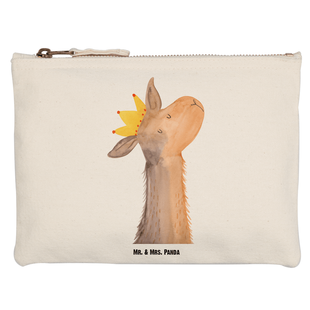 Schminktasche Lamakopf König Schminktasche, Kosmetiktasche, Kosmetikbeutel, Stiftemäppchen, Etui, Federmappe, Makeup, XXL, Schminketui, Kosmetiketui, Schlamperetui, Lama, Alpaka, Lamas, König, Königin, Freundin, Mama, Papa, Büro Kollege, Kollegin, Chef, Vorgesetzter, Abi, Abitur