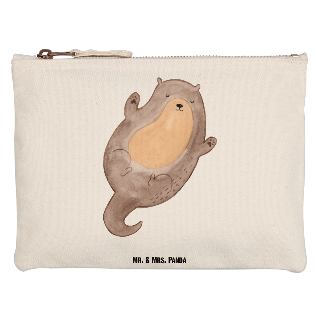 Schminktasche Otter Umarmen Schminktasche, Kosmetiktasche, Kosmetikbeutel, Stiftemäppchen, Etui, Federmappe, Makeup, XXL, Schminketui, Kosmetiketui, Schlamperetui, Otter, Fischotter, Seeotter, Otter Seeotter See Otter