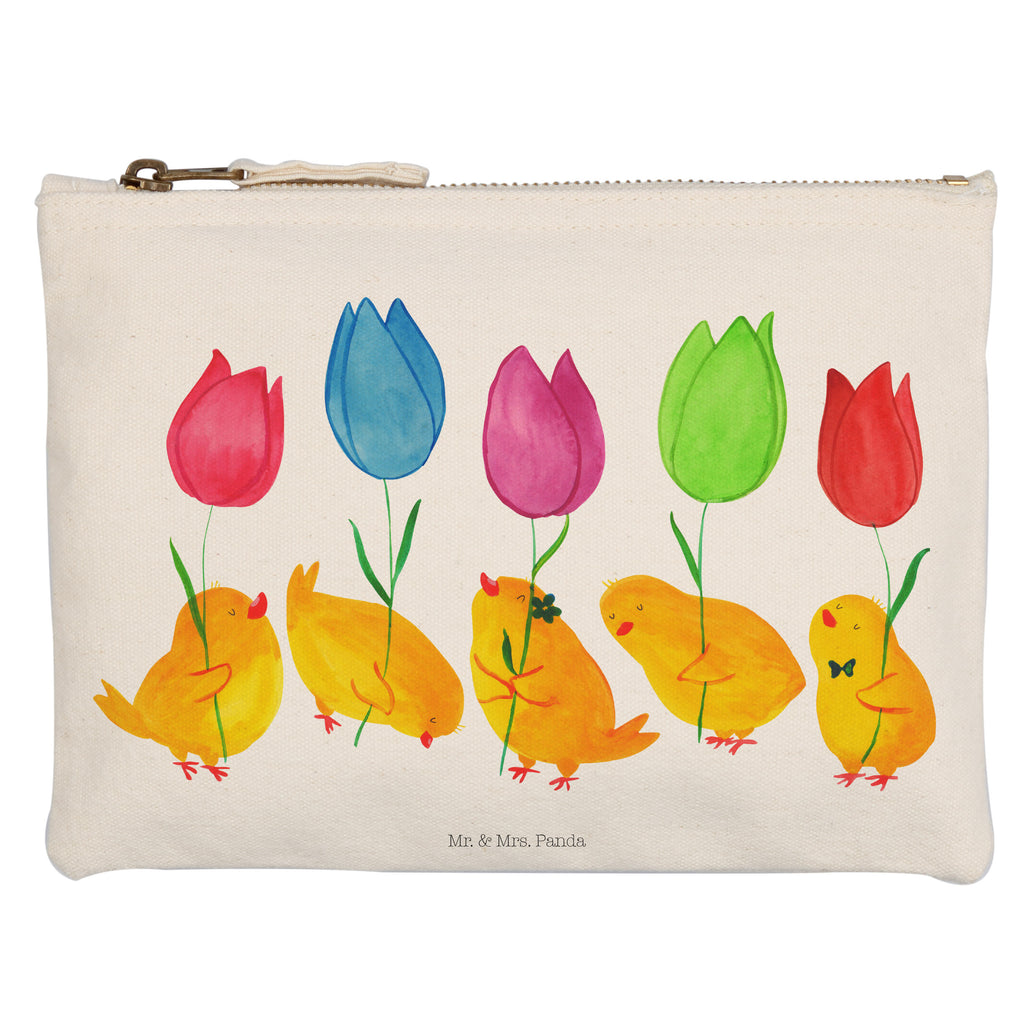 Schminktasche Küken Parade Schminktasche, Kosmetiktasche, Kosmetikbeutel, Stiftemäppchen, Etui, Federmappe, Makeup, XXL, Schminketui, Kosmetiketui, Schlamperetui, Ostern, Osterhase, Ostergeschenke, Osternest, Osterdeko, Geschenke zu Ostern, Ostern Geschenk, Ostergeschenke Kinder, Ostern Kinder, Küken, Parade, Tulpen, Frohe Ostern, Ostergrüße, Blumen