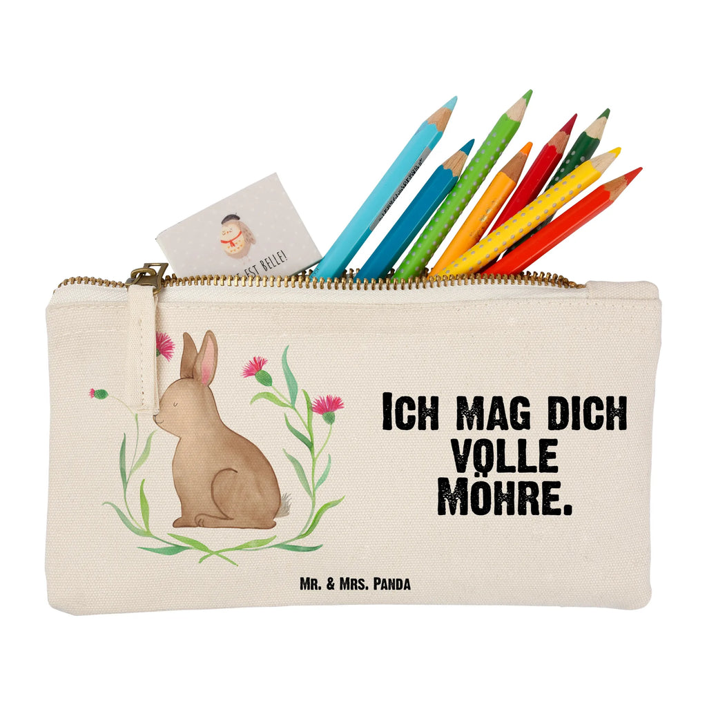 Schminktasche Hase sitzend Schminktasche, Kosmetiktasche, Kosmetikbeutel, Stiftemäppchen, Etui, Federmappe, Makeup, XXL, Schminketui, Kosmetiketui, Schlamperetui, Ostern, Osterhase, Ostergeschenke, Osternest, Osterdeko, Geschenke zu Ostern, Ostern Geschenk, Ostergeschenke Kinder, Ostern Kinder, Frohe Ostern, Ostergrüße, Osterblume, Liebe, Grüße, Hase, Kaninchen