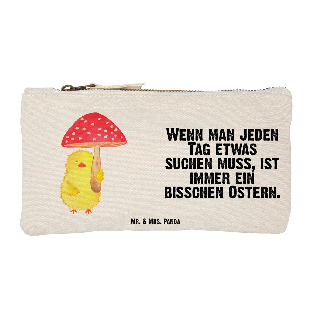 Schminktasche Küken Fliegenpilz Schminktasche, Kosmetiktasche, Kosmetikbeutel, Stiftemäppchen, Etui, Federmappe, Makeup, XXL, Schminketui, Kosmetiketui, Schlamperetui, Ostern, Osterhase, Ostergeschenke, Osternest, Osterdeko, Geschenke zu Ostern, Ostern Geschenk, Ostergeschenke Kinder, Ostern Kinder, Küken, Fliegenpilz, Glückspilz, Frohe Ostern, Ostergrüße