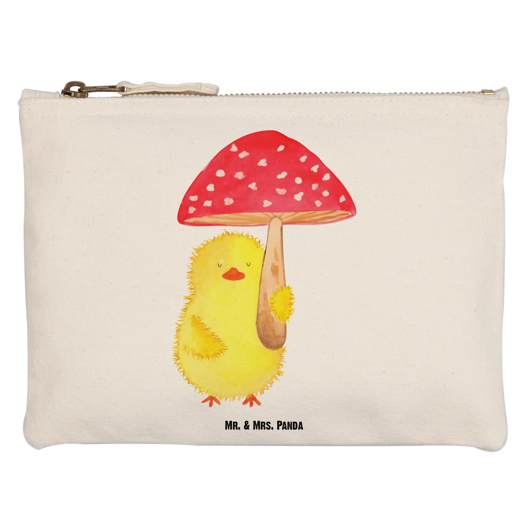 Schminktasche Küken Fliegenpilz Schminktasche, Kosmetiktasche, Kosmetikbeutel, Stiftemäppchen, Etui, Federmappe, Makeup, XXL, Schminketui, Kosmetiketui, Schlamperetui, Ostern, Osterhase, Ostergeschenke, Osternest, Osterdeko, Geschenke zu Ostern, Ostern Geschenk, Ostergeschenke Kinder, Ostern Kinder, Küken, Fliegenpilz, Glückspilz, Frohe Ostern, Ostergrüße