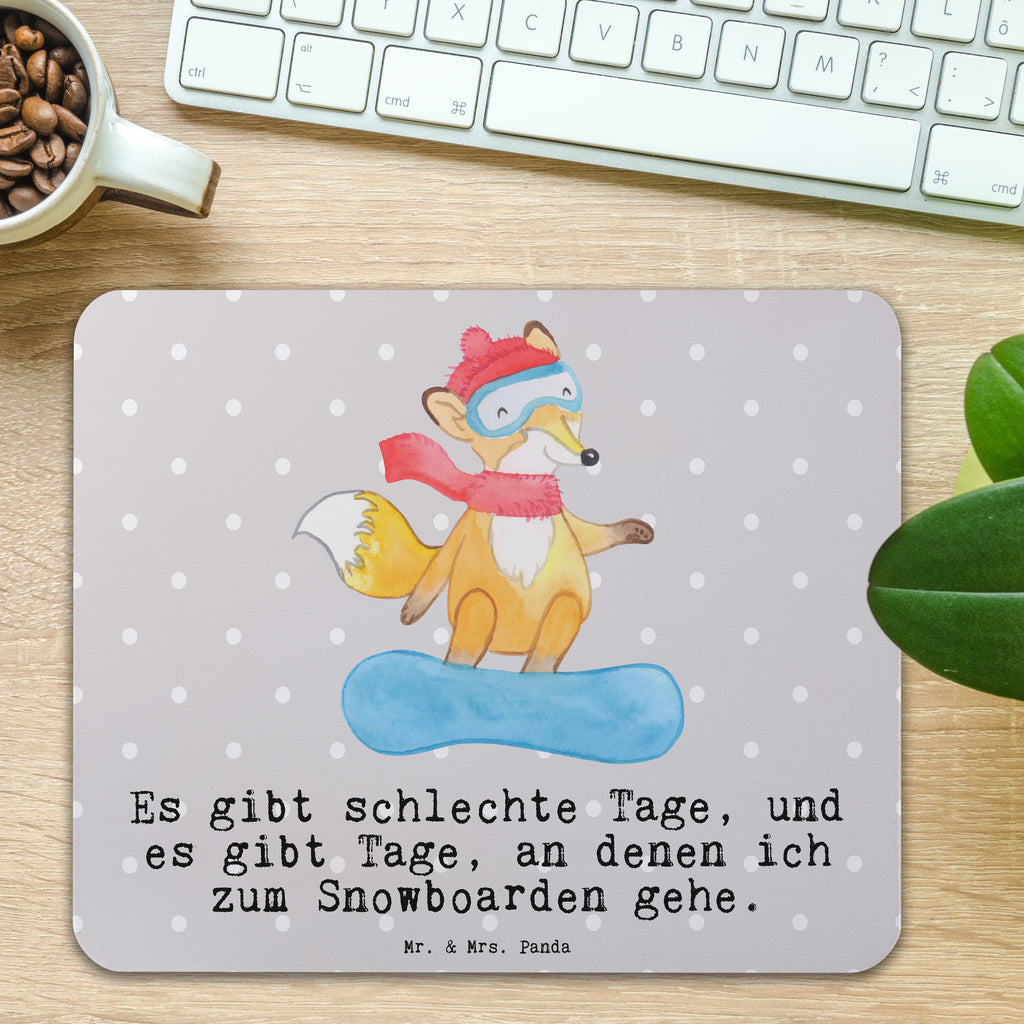 Mauspad Fuchs Snowboarden Tage Mousepad, Computer zubehör, Büroausstattung, PC Zubehör, Arbeitszimmer, Mauspad, Einzigartiges Mauspad, Designer Mauspad, Mausunterlage, Mauspad Büro, Geschenk, Sport, Sportart, Hobby, Schenken, Danke, Dankeschön, Auszeichnung, Gewinn, Sportler, Snowboard, snowboarden, Wintersport, Snowboardschule, Winterurlaub