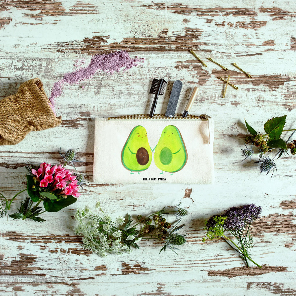 Schminktasche Avocado Pärchen Schminktasche, Kosmetiktasche, Kosmetikbeutel, Stiftemäppchen, Etui, Federmappe, Makeup, XXL, Schminketui, Kosmetiketui, Schlamperetui, Avocado, Veggie, Vegan, Gesund, Avocuddle, Liebe, Schwangerschaft, Familie, Babyshower, Babyparty, Hochzeit, Kinder, Avocados, Geburt