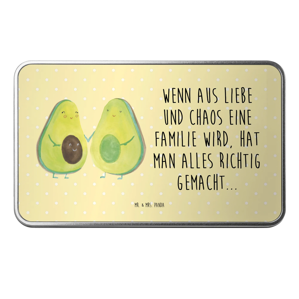 Metalldose rechteckig Avocado Pärchen Blechdose, Metalldose, Blechbox, Container, Keksdose, Vorratsdose, Vorratsbox, Döschen, Versperbox, Vesperdose, Aufbewahrungsdose, Aufbewahrungsbox, Aluminiumdose, Dose, Avocado, Veggie, Vegan, Gesund, Avocuddle, Liebe, Schwangerschaft, Familie, Babyshower, Babyparty, Hochzeit, Kinder, Avocados, Geburt