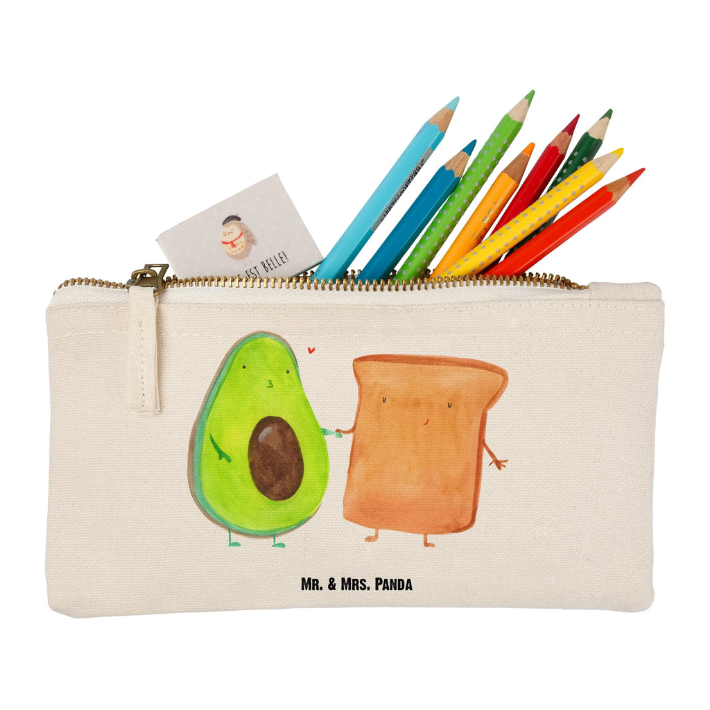 Schminktasche Avocado Toast Schminktasche, Kosmetiktasche, Kosmetikbeutel, Stiftemäppchen, Etui, Federmappe, Makeup, XXL, Schminketui, Kosmetiketui, Schlamperetui, Avocado, Veggie, Vegan, Gesund, Toast, Toastbrot, Liebespaar, Pärchen, Freund, Freundin, Verlobt, Verlobungsparty, Hochzeit, Hochzeitsgeschenk, Jahrestag, Jahrestagsgeschenk