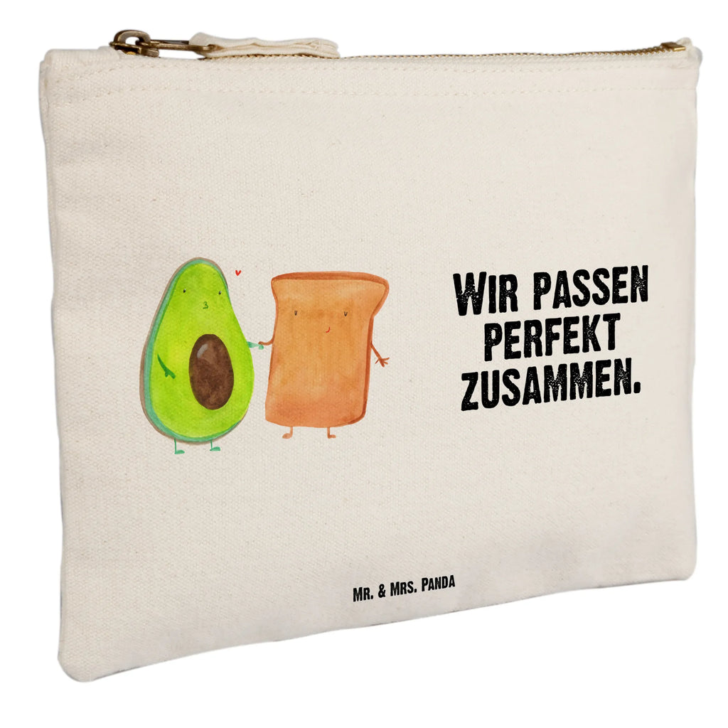 Schminktasche Avocado Toast Schminktasche, Kosmetiktasche, Kosmetikbeutel, Stiftemäppchen, Etui, Federmappe, Makeup, XXL, Schminketui, Kosmetiketui, Schlamperetui, Avocado, Veggie, Vegan, Gesund, Toast, Toastbrot, Liebespaar, Pärchen, Freund, Freundin, Verlobt, Verlobungsparty, Hochzeit, Hochzeitsgeschenk, Jahrestag, Jahrestagsgeschenk