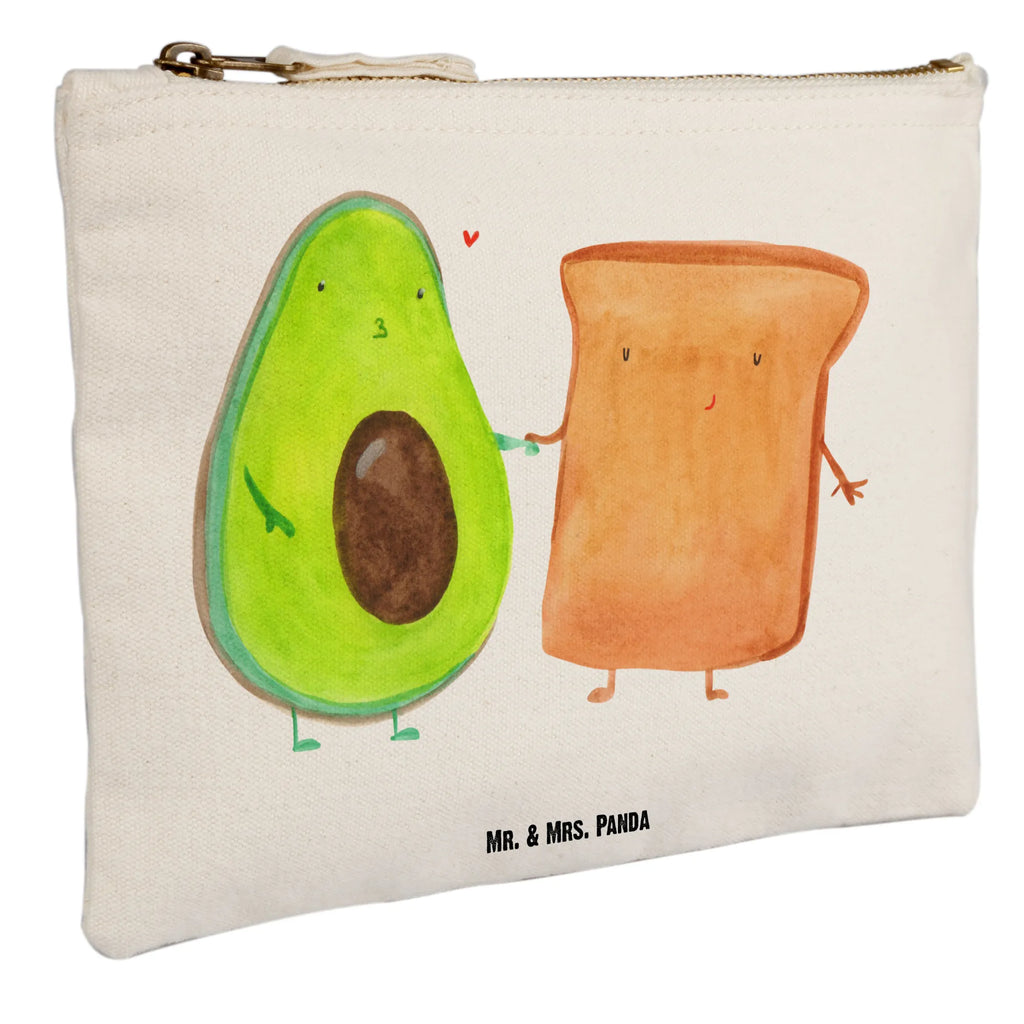 Schminktasche Avocado Toast Schminktasche, Kosmetiktasche, Kosmetikbeutel, Stiftemäppchen, Etui, Federmappe, Makeup, XXL, Schminketui, Kosmetiketui, Schlamperetui, Avocado, Veggie, Vegan, Gesund, Toast, Toastbrot, Liebespaar, Pärchen, Freund, Freundin, Verlobt, Verlobungsparty, Hochzeit, Hochzeitsgeschenk, Jahrestag, Jahrestagsgeschenk