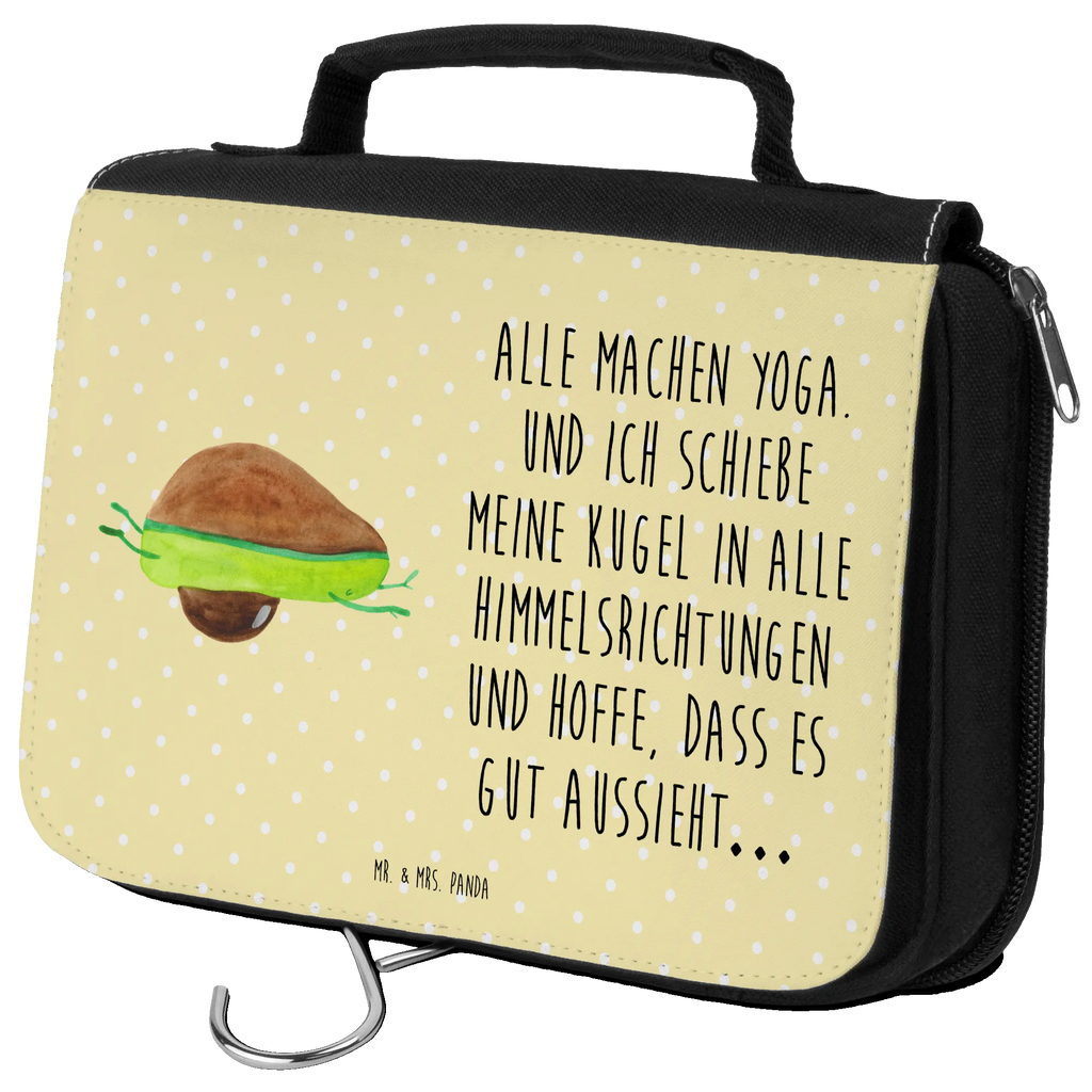 Kulturbeutel Avocado Yoga Kulturbeutel, Zum Aufhängen, Waschtasche, Kosmetiktasche, Damen, Herren, Aufbewahrungstasche, Schminktasche, Kosmetikbeutel, Organizer, Kulturtasche, Schminkutensil, Avocado, Veggie, Vegan, Gesund, Avocado Yoga Vegan