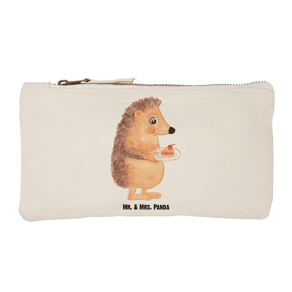 Schminktasche Igel Kuchenstück Schminktasche, Kosmetiktasche, Kosmetikbeutel, Stiftemäppchen, Etui, Federmappe, Makeup, XXL, Schminketui, Kosmetiketui, Schlamperetui, Tiermotive, Gute Laune, lustige Sprüche, Tiere, Igel, Essen Spruch, Kuchen, Backen Geschenk, Kuchen backen, Einladung Party, Geburtstagskuchen, Torte