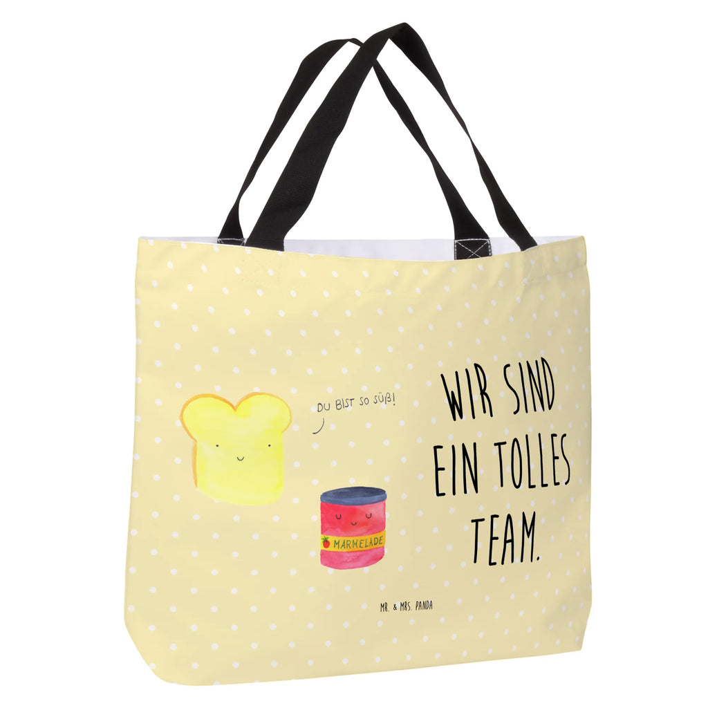 Shopper Toast Marmelade Beutel, Einkaufstasche, Tasche, Strandtasche, Einkaufsbeutel, Shopper, Schultasche, Freizeittasche, Tragebeutel, Schulbeutel, Alltagstasche, Tiermotive, Gute Laune, lustige Sprüche, Tiere, Toast, Marmelade, Dreamteam, süße Postkarte, süß, Küche Deko, Küche Spruch, Frühstück Einladung, Brot, Toastbrot