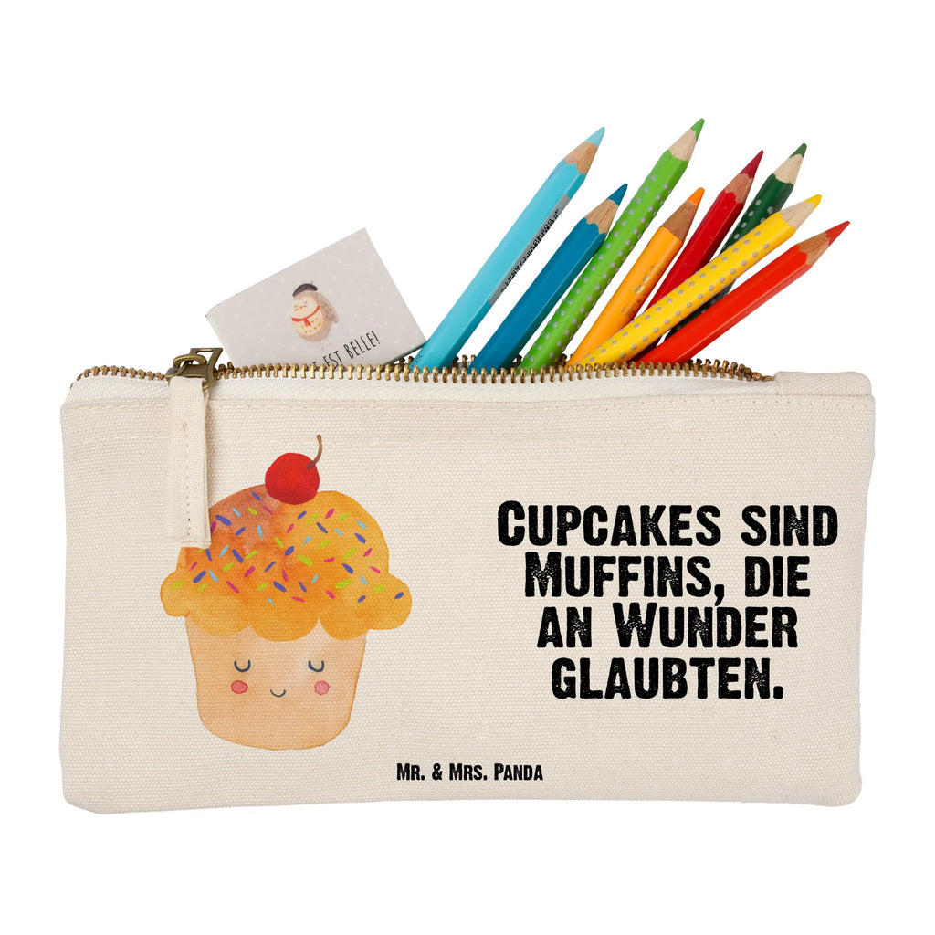 Schminktasche Cupcake Schminktasche, Kosmetiktasche, Kosmetikbeutel, Stiftemäppchen, Etui, Federmappe, Makeup, XXL, Schminketui, Kosmetiketui, Schlamperetui, Tiermotive, Gute Laune, lustige Sprüche, Tiere, Cupcakes, Muffin, Wunder, Küche Deko, Küche Spruch, Backen Geschenk, Geschenk Koch, Motivation Sprüche