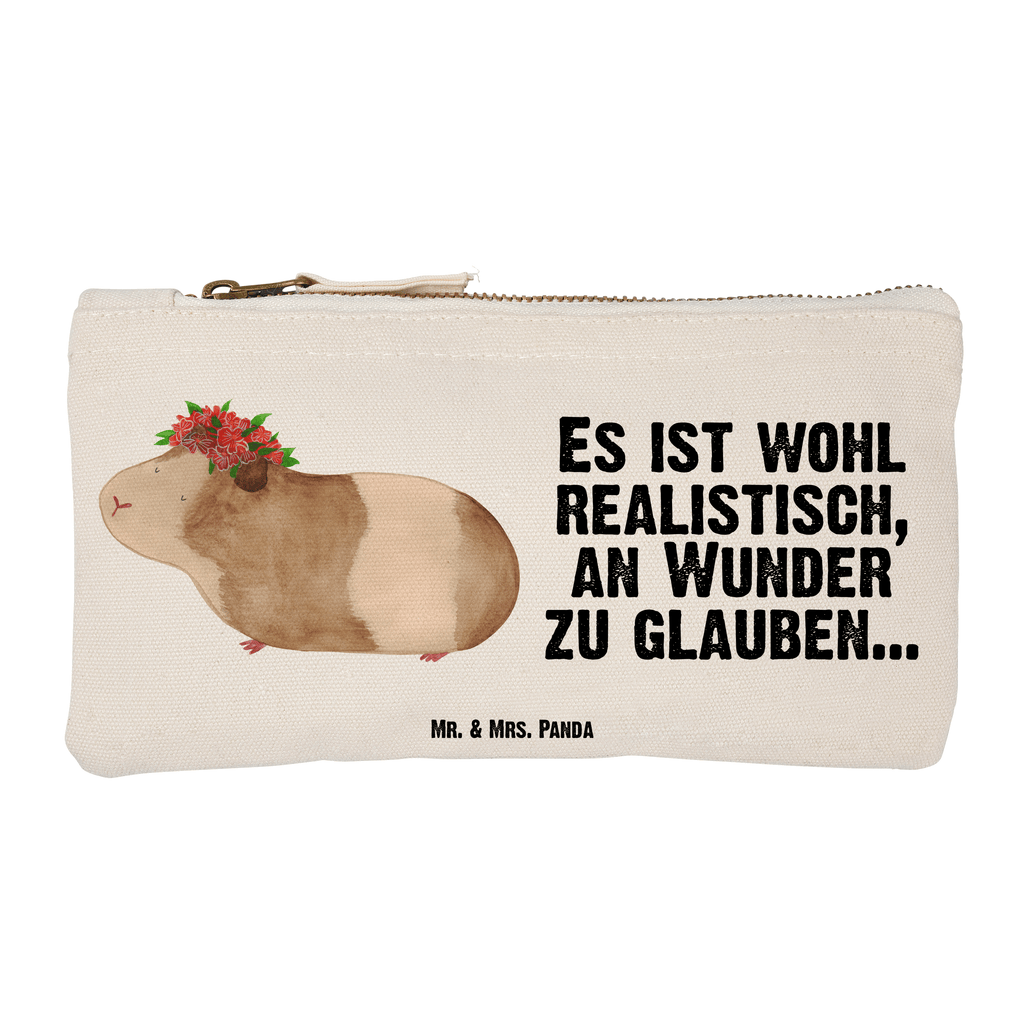 Schminktasche Meerschweinchen Weisheit Schminktasche, Kosmetiktasche, Kosmetikbeutel, Stiftemäppchen, Etui, Federmappe, Makeup, XXL, Schminketui, Kosmetiketui, Schlamperetui, Tiermotive, Gute Laune, lustige Sprüche, Tiere, Meerschweinchen, Meerie, Meeries, Wunder, Blumenkind, Realität, Spruch, Weisheit, Motivation, Wunderland