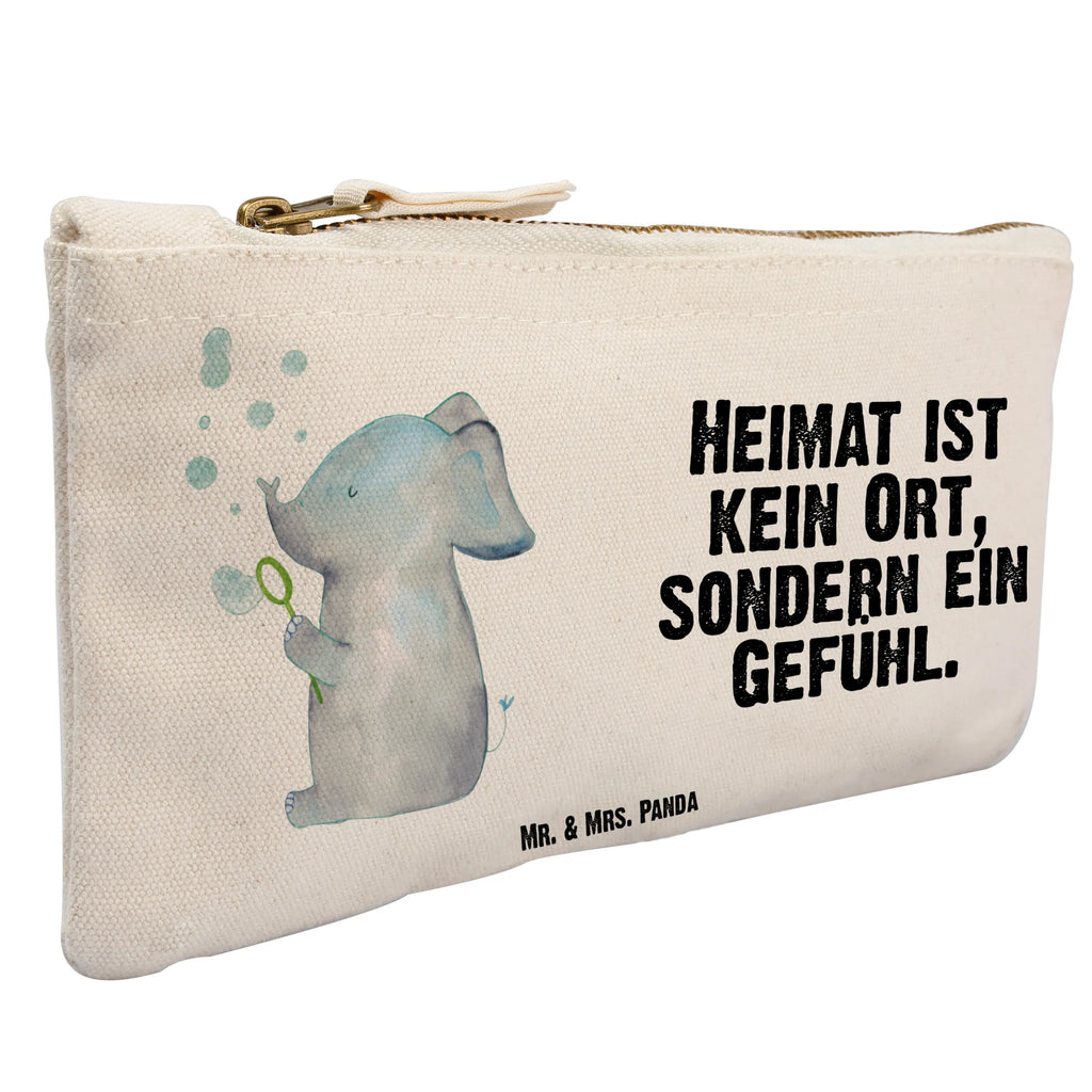 Schminktasche Elefant Seifenblasen Schminktasche, Kosmetiktasche, Kosmetikbeutel, Stiftemäppchen, Etui, Federmappe, Makeup, XXL, Schminketui, Kosmetiketui, Schlamperetui, Tiermotive, Gute Laune, lustige Sprüche, Tiere, Elefant, Elefanten, Dickhäuter, Rüsseltier, Seifenblasen, Liebe, Heimat, Gefühl. Daheim, Liebesbeweis, Liebesspruch