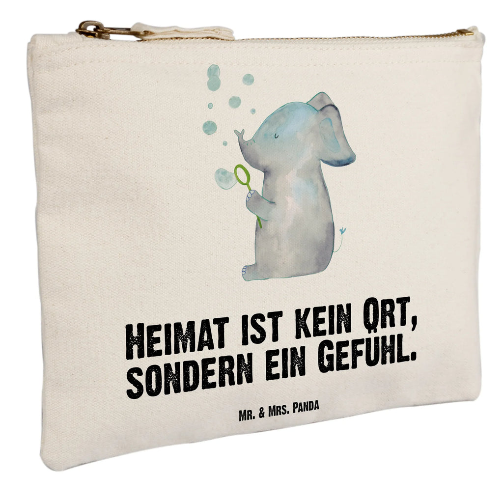 Schminktasche Elefant Seifenblasen Schminktasche, Kosmetiktasche, Kosmetikbeutel, Stiftemäppchen, Etui, Federmappe, Makeup, XXL, Schminketui, Kosmetiketui, Schlamperetui, Tiermotive, Gute Laune, lustige Sprüche, Tiere, Elefant, Elefanten, Dickhäuter, Rüsseltier, Seifenblasen, Liebe, Heimat, Gefühl. Daheim, Liebesbeweis, Liebesspruch