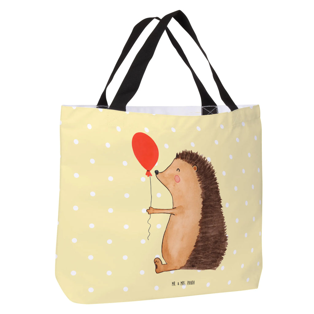 Shopper Igel Luftballon Beutel, Einkaufstasche, Tasche, Strandtasche, Einkaufsbeutel, Shopper, Schultasche, Freizeittasche, Tragebeutel, Schulbeutel, Alltagstasche, Tiermotive, Gute Laune, lustige Sprüche, Tiere, Igel, Geburtstag, Herzlichen Glückwunsch, Glückwunsch, Geburtstagskind, Ballon, Happy Birthday