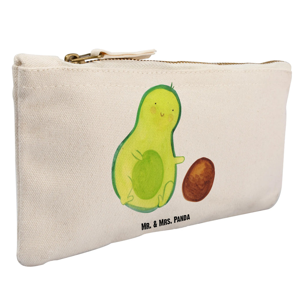 Schminktasche Avocado Kern rollt Schminktasche, Kosmetiktasche, Kosmetikbeutel, Stiftemäppchen, Etui, Federmappe, Makeup, XXL, Schminketui, Kosmetiketui, Schlamperetui, Avocado, Veggie, Vegan, Gesund, Avocados, Schwanger, Geburt, Geburtstag, Säugling, Kind, erstes Kind, zur Geburt, Schwangerschaft, Babyparty, Baby, große Liebe, Liebe, Love