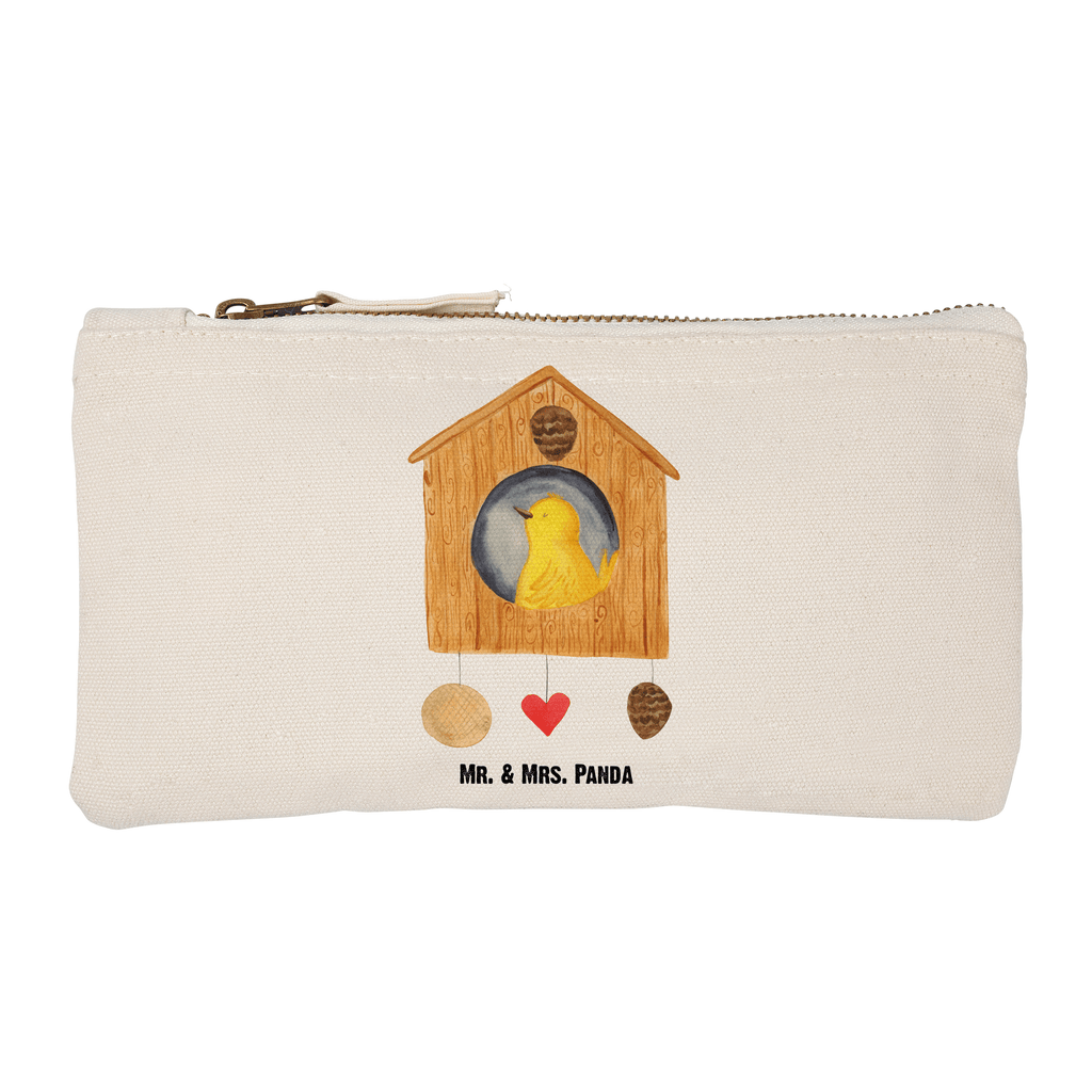 Schminktasche Vogel Haus Schminktasche, Kosmetiktasche, Kosmetikbeutel, Stiftemäppchen, Etui, Federmappe, Makeup, XXL, Schminketui, Kosmetiketui, Schlamperetui, Tiermotive, Gute Laune, lustige Sprüche, Tiere, Vogel, Vögel, Vogelhaus, Vogelhäuschen, Home sweet home, Zuhause, Nest, Eigenheim, Familie, Wohnung, Haus, unser Haus, Lieblingsort, Castle