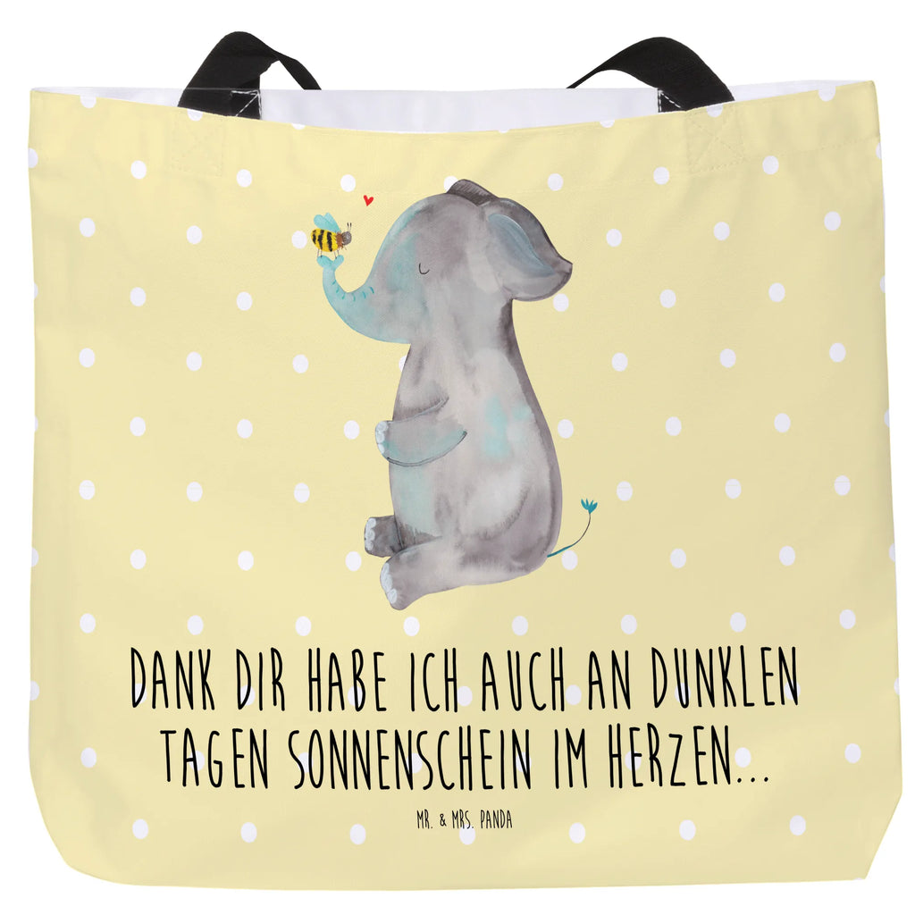 Shopper Elefant Biene Beutel, Einkaufstasche, Tasche, Strandtasche, Einkaufsbeutel, Shopper, Schultasche, Freizeittasche, Tragebeutel, Schulbeutel, Alltagstasche, Tiermotive, Gute Laune, lustige Sprüche, Tiere, Elefant, Biene, Liebe, Liebesbeweis, Jahrestag, Liebesgeschenk, Heiratsantrag, Hochzeitsgeschenk, Liebesspruch