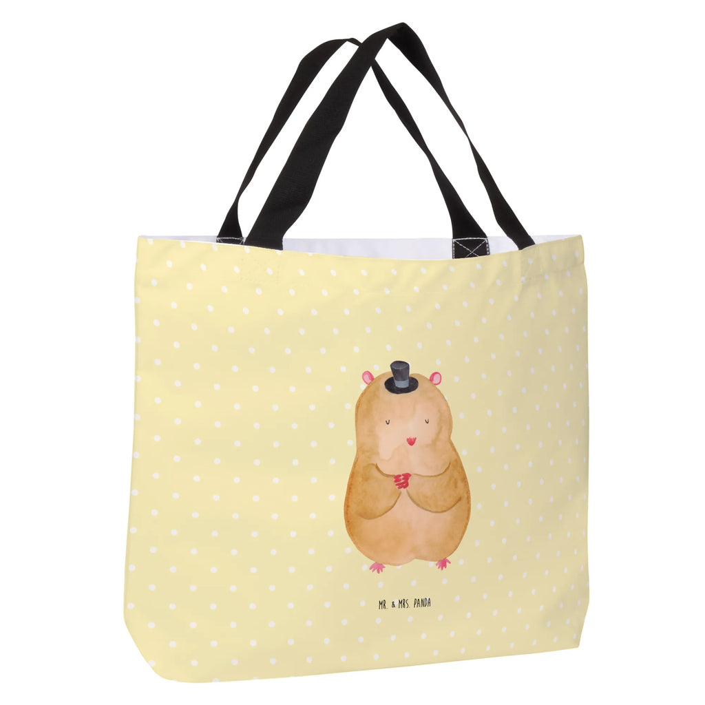 Shopper Hamster Hut Beutel, Einkaufstasche, Tasche, Strandtasche, Einkaufsbeutel, Shopper, Schultasche, Freizeittasche, Tragebeutel, Schulbeutel, Alltagstasche, Tiermotive, Gute Laune, lustige Sprüche, Tiere, Hamster, Hut, Magier, Zylinder, Zwerghamster, Zauberer