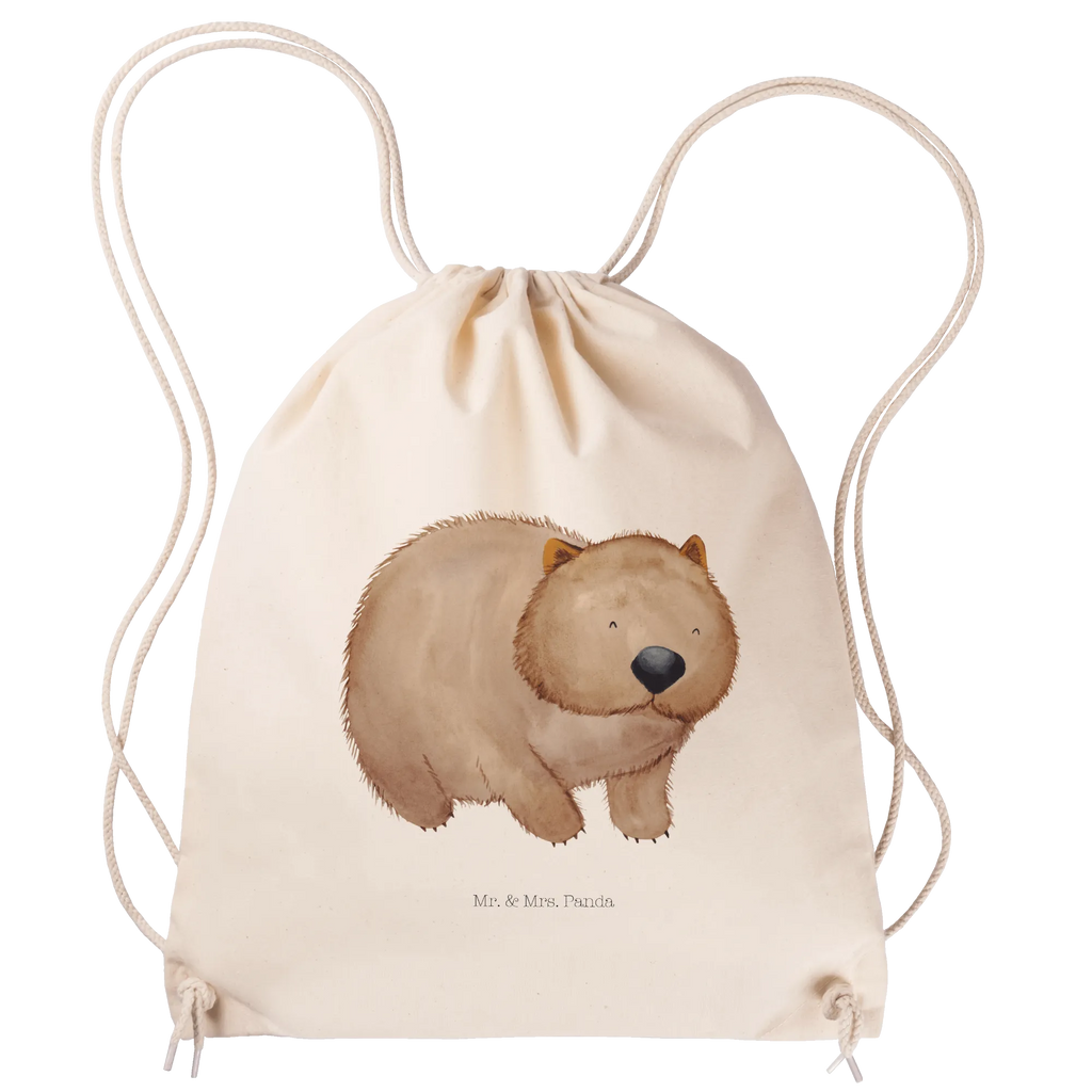 Sportbeutel Wombat Sportbeutel, Turnbeutel, Beutel, Sporttasche, Tasche, Stoffbeutel, Sportbeutel Kinder, Gymsack, Beutel Rucksack, Kleine Sporttasche, Sportzubehör, Turnbeutel Baumwolle, Tiermotive, Gute Laune, lustige Sprüche, Tiere, Wombat, Das Leben ist schön, Motivation, Spruch, Australien