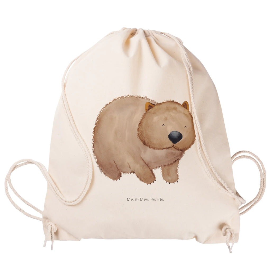 Sportbeutel Wombat Sportbeutel, Turnbeutel, Beutel, Sporttasche, Tasche, Stoffbeutel, Sportbeutel Kinder, Gymsack, Beutel Rucksack, Kleine Sporttasche, Sportzubehör, Turnbeutel Baumwolle, Tiermotive, Gute Laune, lustige Sprüche, Tiere, Wombat, Das Leben ist schön, Motivation, Spruch, Australien