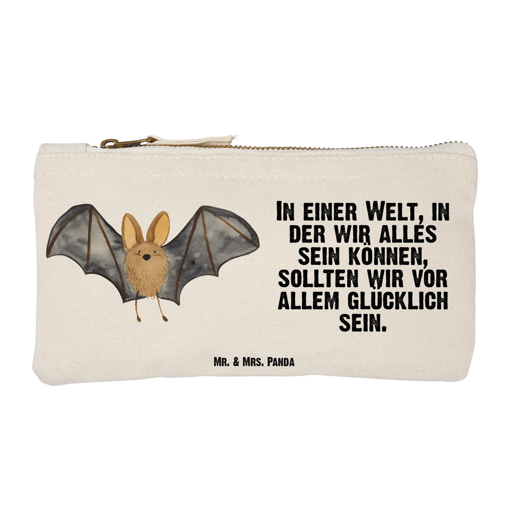 Schminktasche Fledermaus Flügel Schminktasche, Kosmetiktasche, Kosmetikbeutel, Stiftemäppchen, Etui, Federmappe, Makeup, XXL, Schminketui, Kosmetiketui, Schlamperetui, Tiermotive, Gute Laune, lustige Sprüche, Tiere