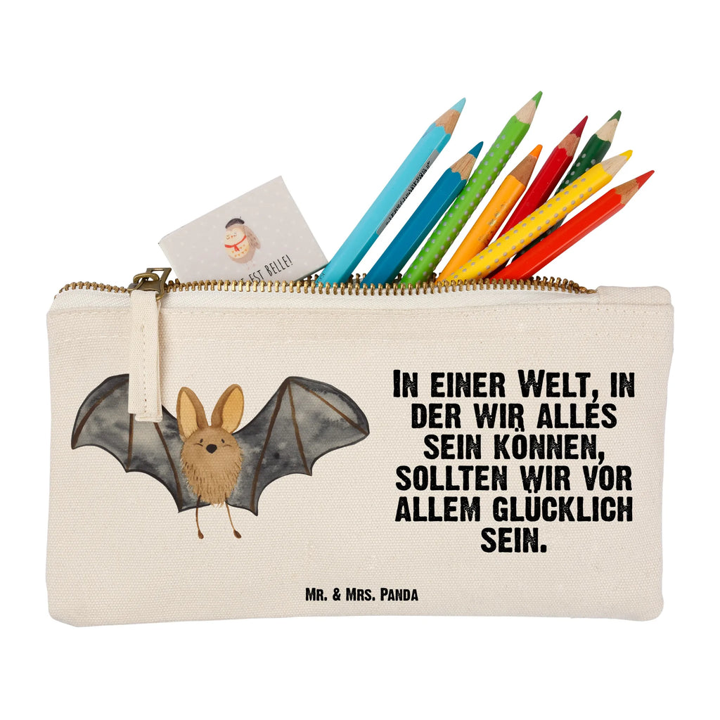 Schminktasche Fledermaus Flügel Schminktasche, Kosmetiktasche, Kosmetikbeutel, Stiftemäppchen, Etui, Federmappe, Makeup, XXL, Schminketui, Kosmetiketui, Schlamperetui, Tiermotive, Gute Laune, lustige Sprüche, Tiere