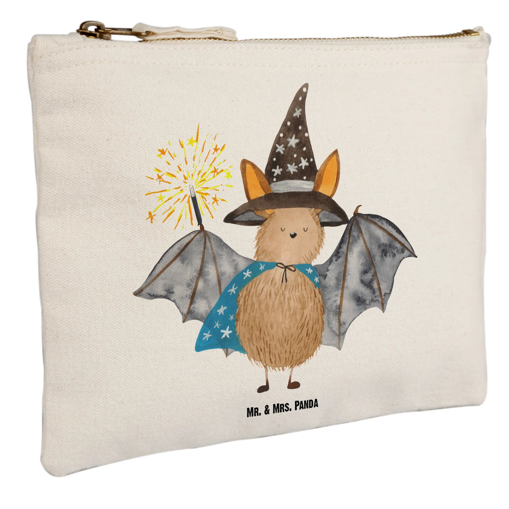 Schminktasche Fledermaus Zauberer Schminktasche, Kosmetiktasche, Kosmetikbeutel, Stiftemäppchen, Etui, Federmappe, Makeup, XXL, Schminketui, Kosmetiketui, Schlamperetui, Tiermotive, Gute Laune, lustige Sprüche, Tiere, Fledermaus, Fledermäuse, Zauberer, Magier, Frauen, reinsteigern