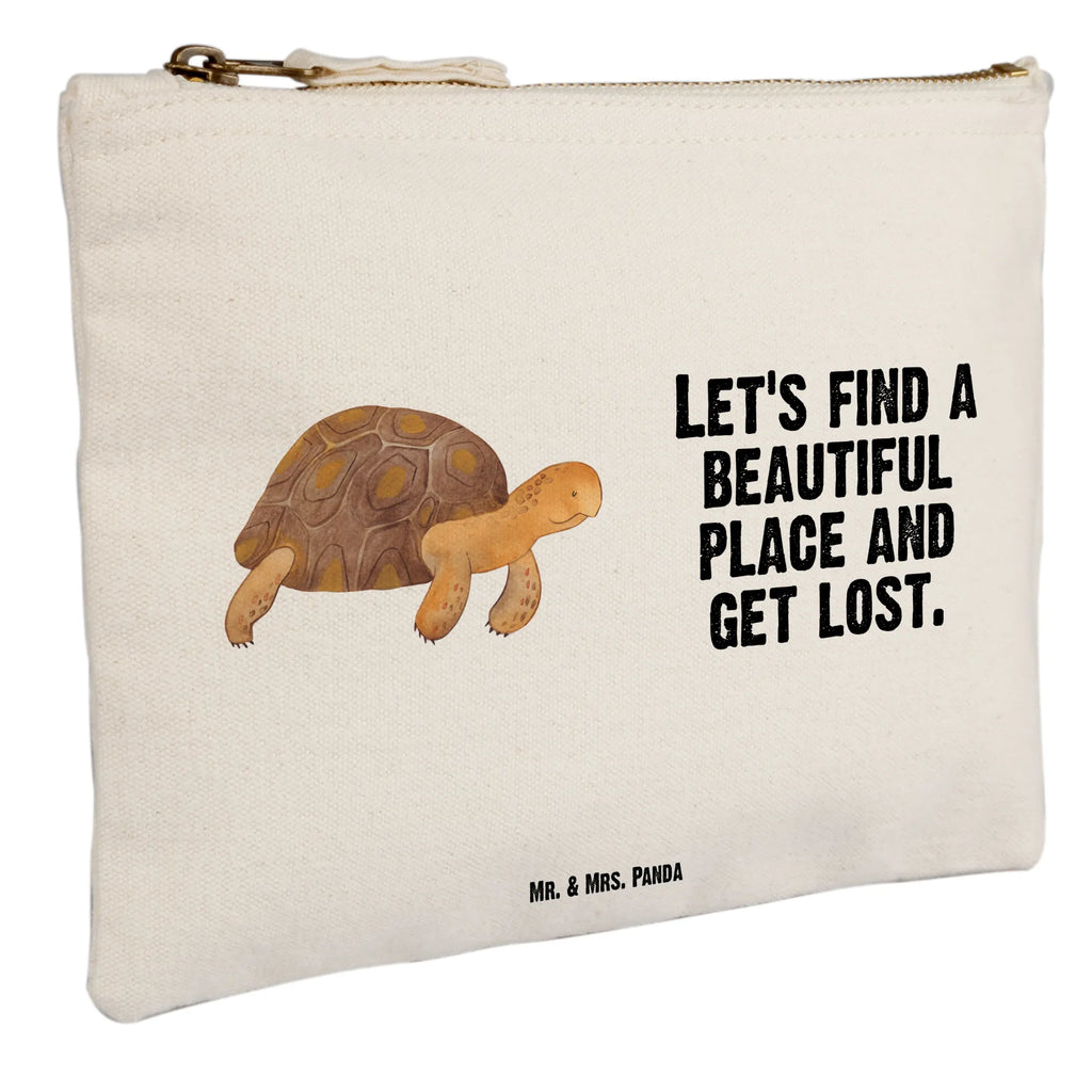 Schminktasche Schildkröte Marschieren Schminktasche, Kosmetiktasche, Kosmetikbeutel, Stiftemäppchen, Etui, Federmappe, Makeup, XXL, Schminketui, Kosmetiketui, Schlamperetui, Meerestiere, Meer, Urlaub, Schildkröte, Schildkröten, get lost, Abenteuer, Reiselust, Inspiration, Neustart, Motivation, Lieblingsmensch