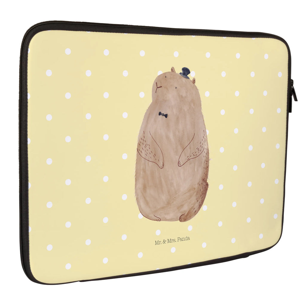 Notebook Tasche Murmeltier Notebook Tasche, Laptop, Computertasche, Tasche, Notebook-Tasche, Notebook-Reisehülle, Notebook Schutz, Tiermotive, Gute Laune, lustige Sprüche, Tiere, Murmeltier, Knigge, Fröhlichkeit, Freundlichkeit, Respekt, Anstand