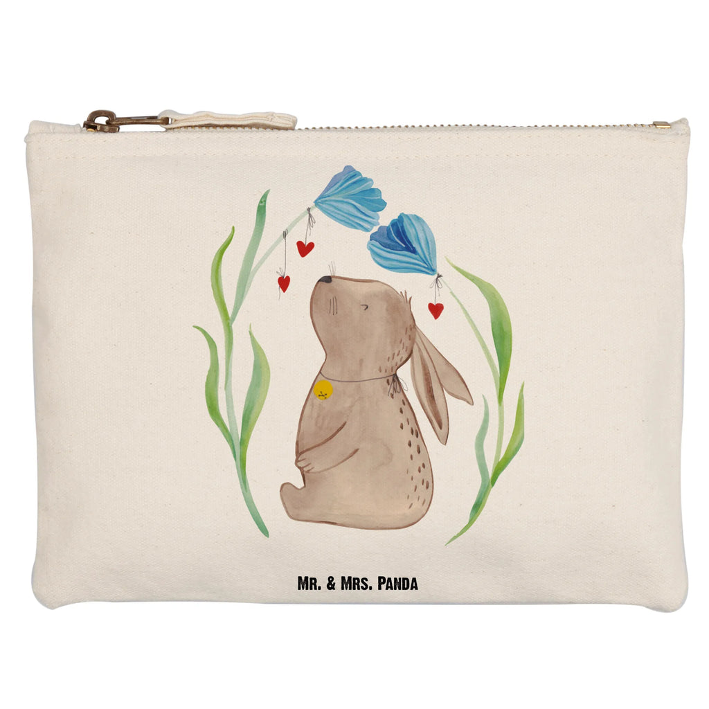 Schminktasche Hase Blume Schminktasche, Kosmetiktasche, Kosmetikbeutel, Stiftemäppchen, Etui, Federmappe, Makeup, XXL, Schminketui, Kosmetiketui, Schlamperetui, Ostern, Osterhase, Ostergeschenke, Osternest, Osterdeko, Geschenke zu Ostern, Ostern Geschenk, Ostergeschenke Kinder, Ostern Kinder, Hase, Kaninchen, Kind, Taufe, Taufgeschenk, Geburt, Schwangerschaft, erstes Kind, Kindergeburtstag, Geburtstag, Hoffnung, Träume