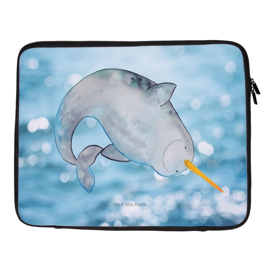 Notebook Tasche Narwal Notebook Tasche, Laptop, Computertasche, Tasche, Notebook-Tasche, Notebook-Reisehülle, Notebook Schutz, Meerestiere, Meer, Urlaub, Narwal, Wal, Putzen, Hausfrau, Junggesellin, aufräumen, Kinderzimmer